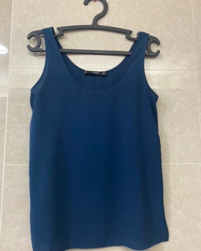 Blusa azul - Mango