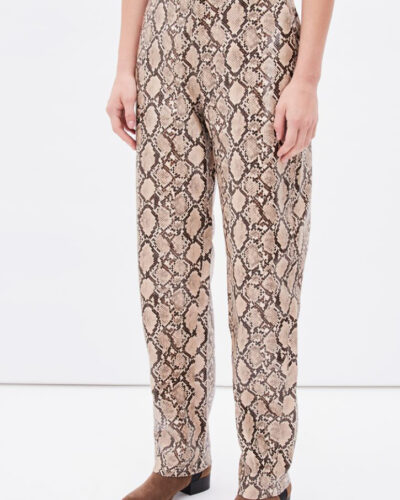 Calças Estampadas Serpente - Zara