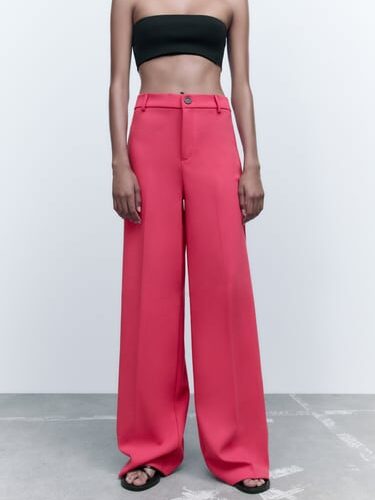 Calças Full Lenght - Fuschia - Zara