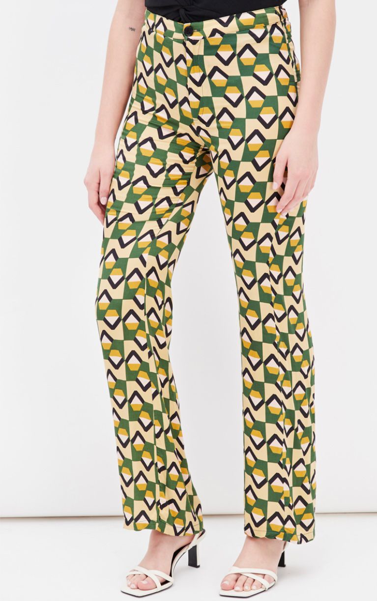 Calças estampadas - Zara