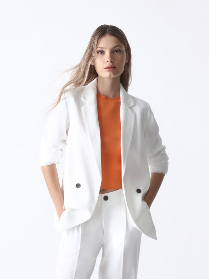 Blazer elegante branco - Lefties