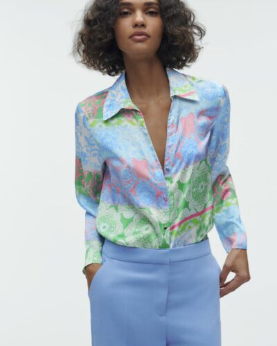 Camisa Zara estampada - M